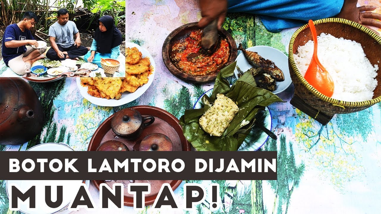 Lamtoro/Petai Selong Bakwan Jagung Sambel Tomat dan Ikan Peda! SEDAAAAAAAP!!!