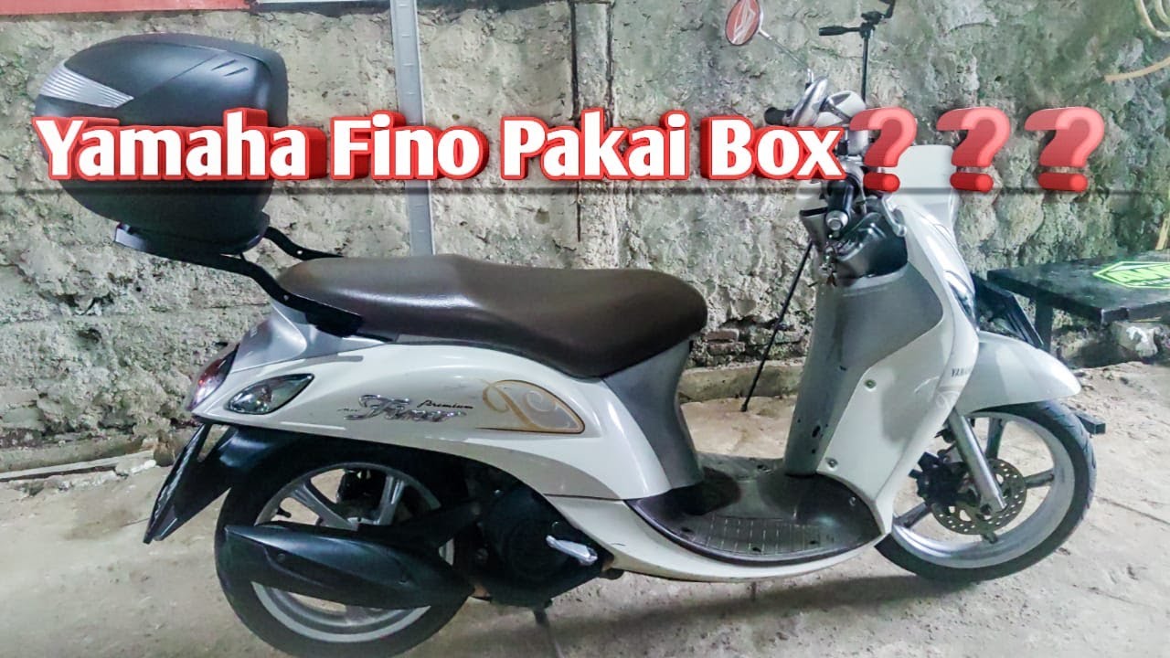 Pasang Shad 29 dan bracket Kucay Yamaha Fino