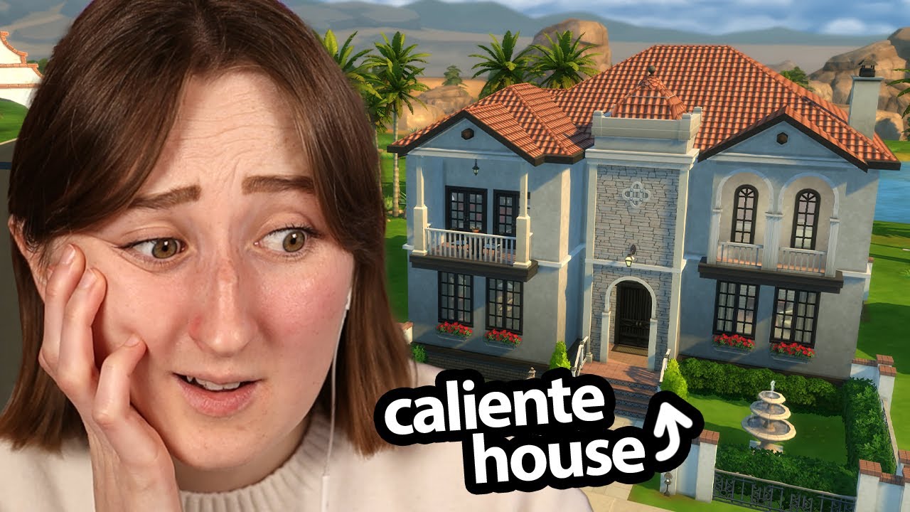 i tried renovating the *new* caliente house in the sims
