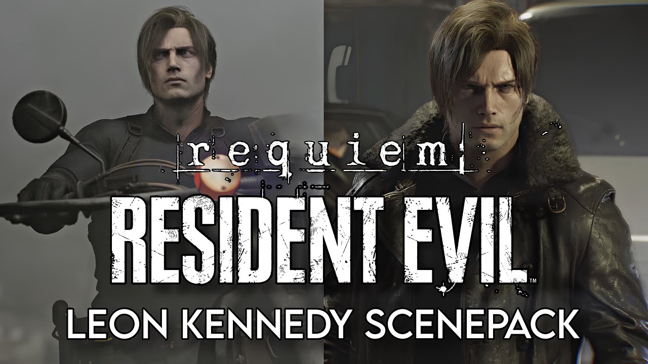All Leon Kennedy scenes/scenepack (4k) Resident Evil Requiem (9)