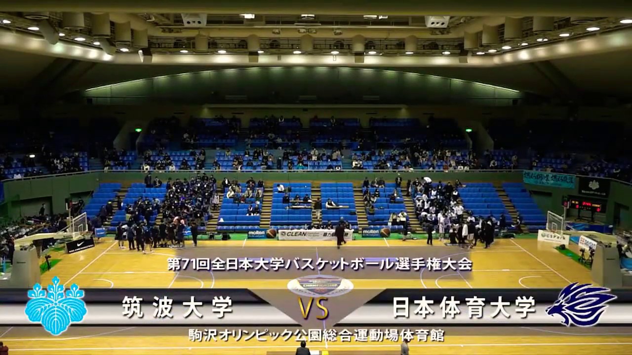 インカレ2019 男子３回戦  筑波大学(白)vs日体大(黒)