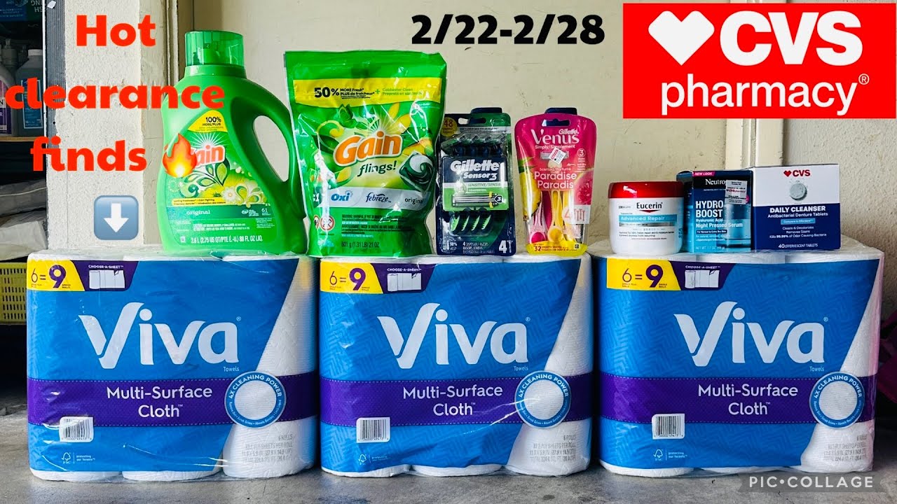 CVS haul || 2/22-2/28 || HOT PAPER PRODUCTS CLEARANCE 🔥🔥🔥