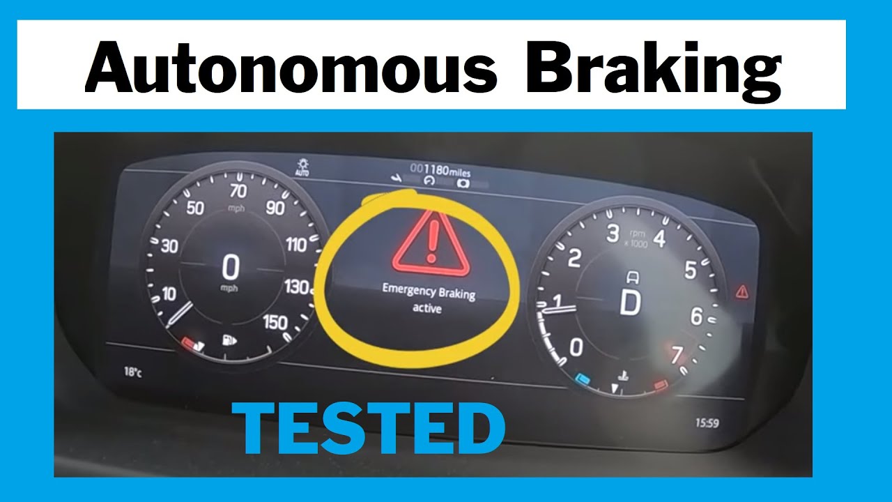 New Land Rover Defender - Autonomous Emergency Braking - TESTED - Does it hit poor Jim ?