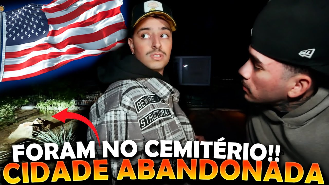 CORINGA EXPLOROU UM CEMITÉRIO ASSUSTADOR EM LAS VEGAS! - LIVE IRL NOS EUA l 22