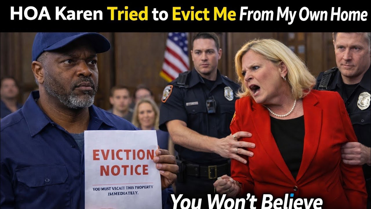 HOA Karen Tried to Evict Me From My Own HomeYou Won’t Believe the Judge’s Reaction!