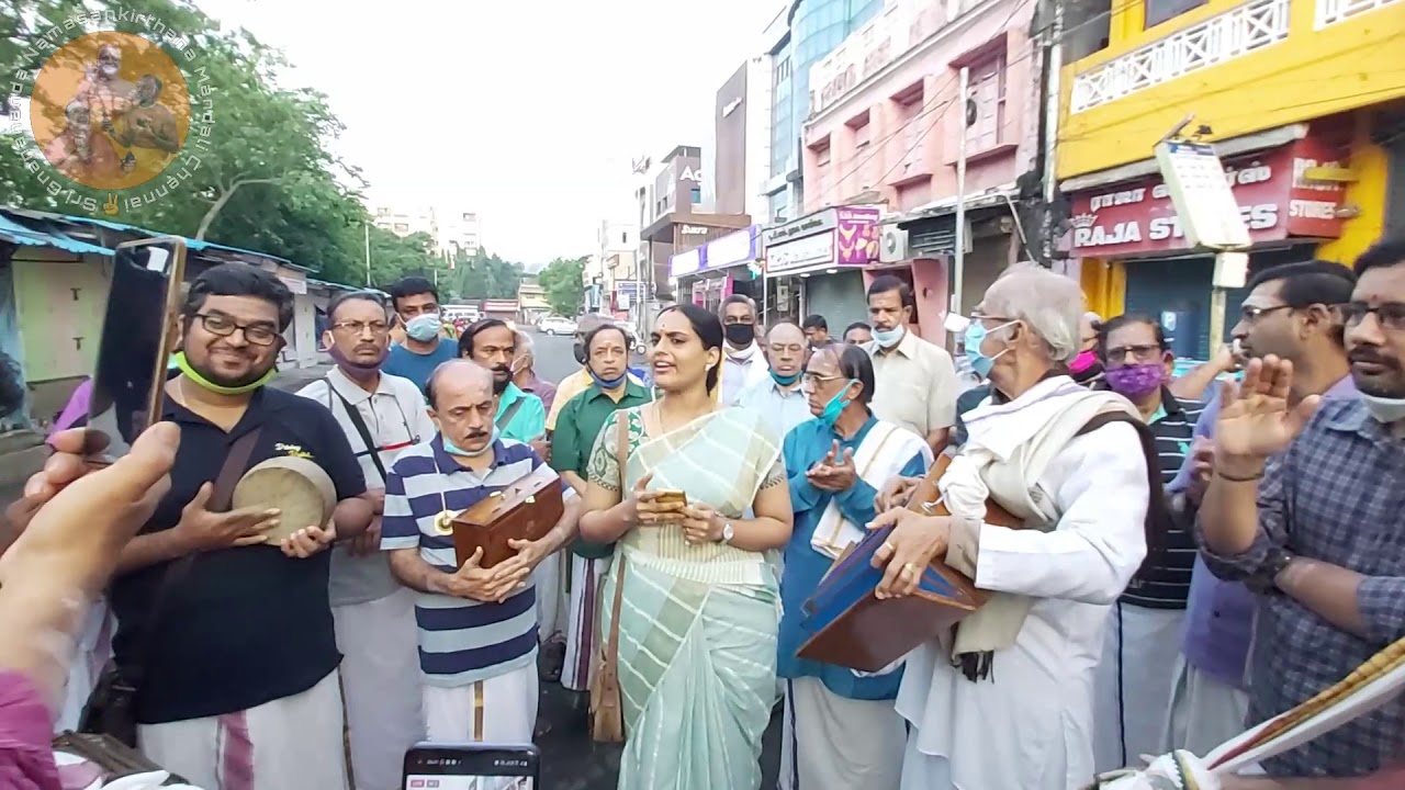 Sreeranjane Kaushik | Margazhi Veedhi Bhajan | Gnanananda Mandali Chennai - Margazhi 2020