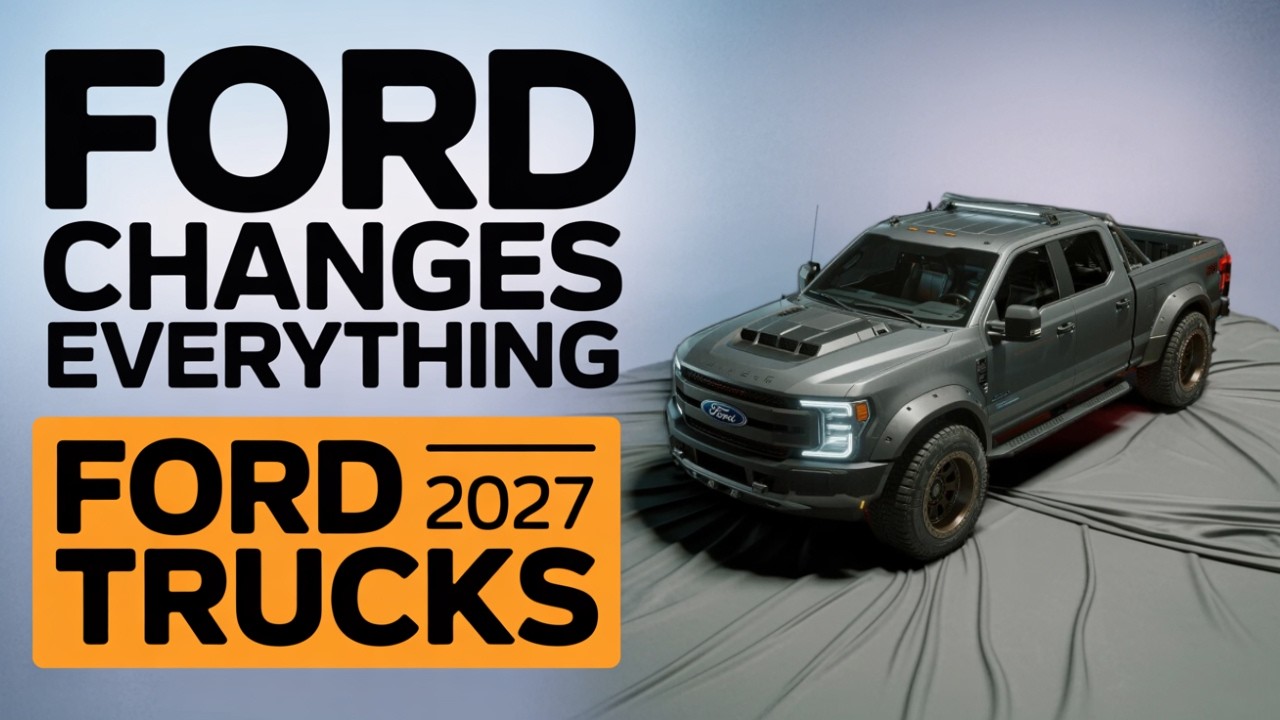 Генеральный директор Ford представил супергрузовик F-250 2027 года &mdash; Ram потрясен!