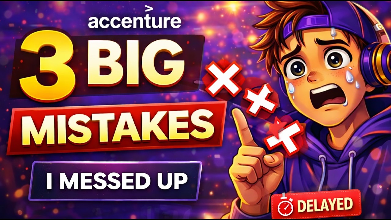 3 Mistakes That Delayed My Accenture Onboarding | Avoid These