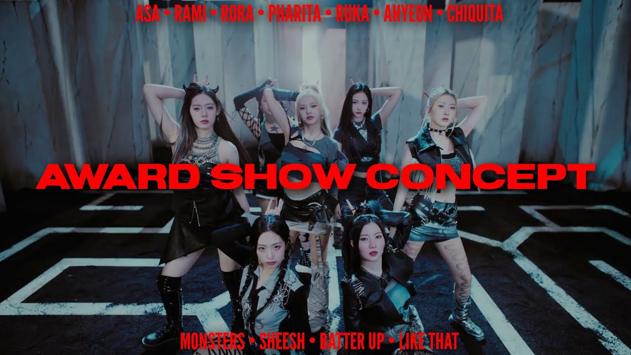 BABY MONSTER AWARD SHOW CONCEPT • MONSTER - SHEESH - BATTER UP - LIKE THAT