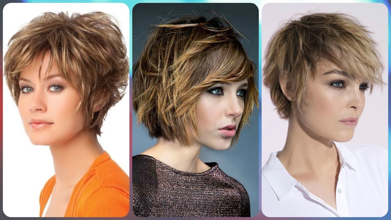 Top 20 💫 modelli di taglio di capelli scalato corto