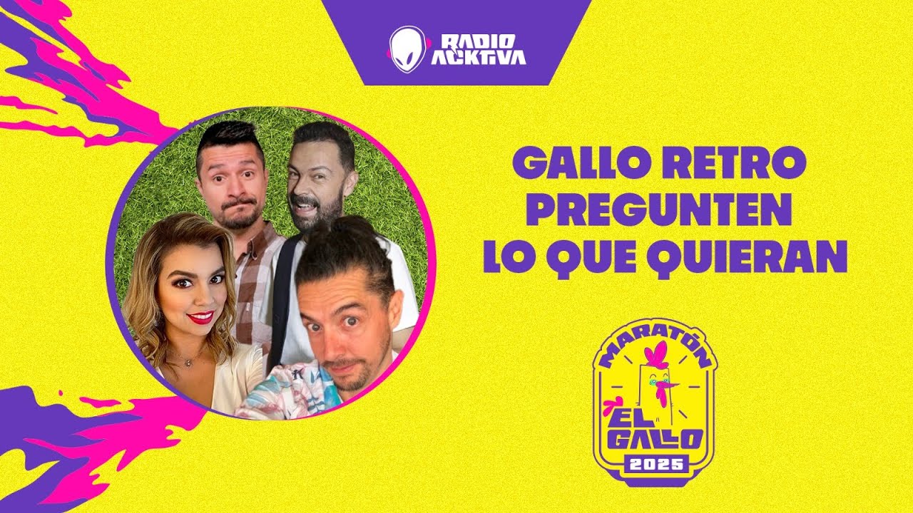 Tato Cepeda, Liss Pereira, Santiago Rendón y Andrés López vuelven a #elgallo