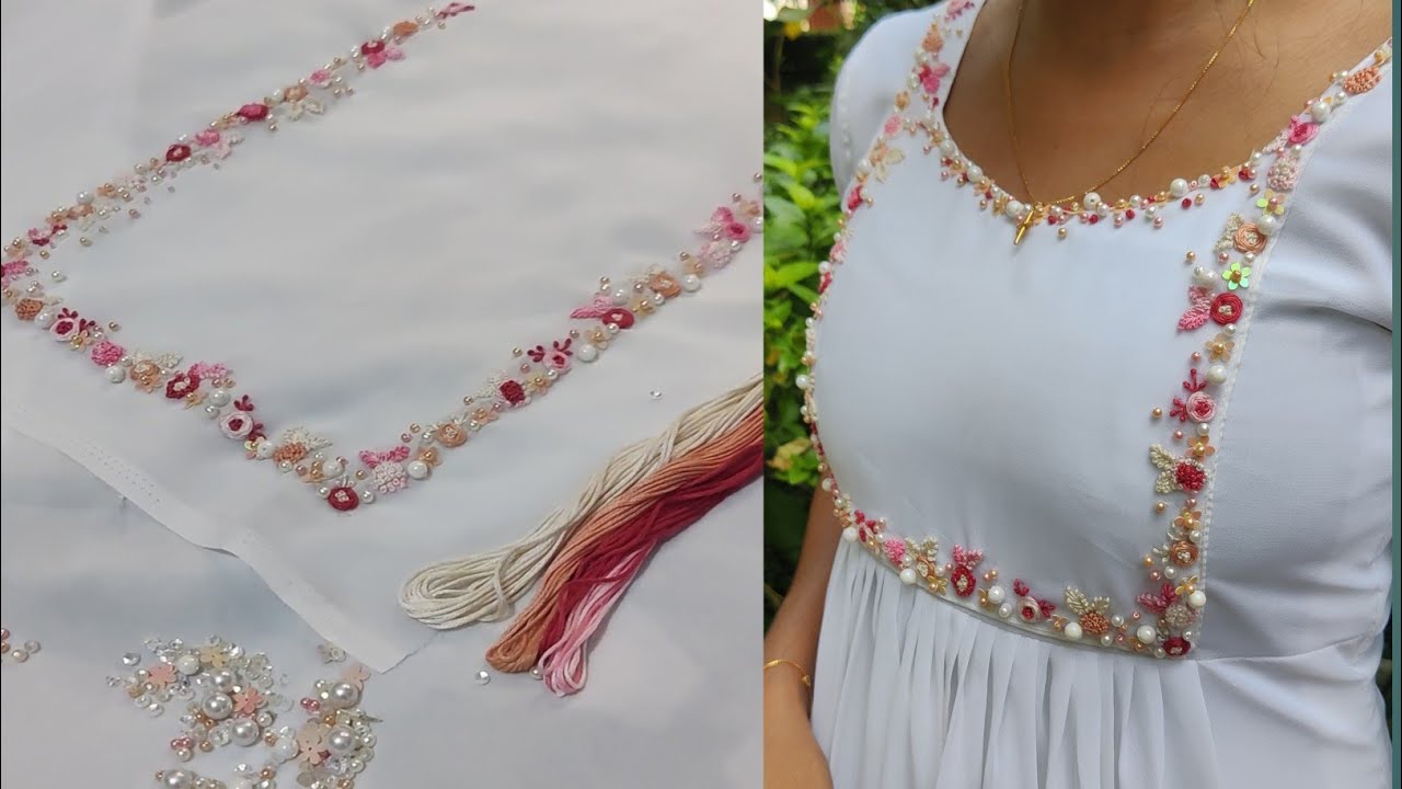 EASY Embroidery Design For Beginners | Hand Embroidery