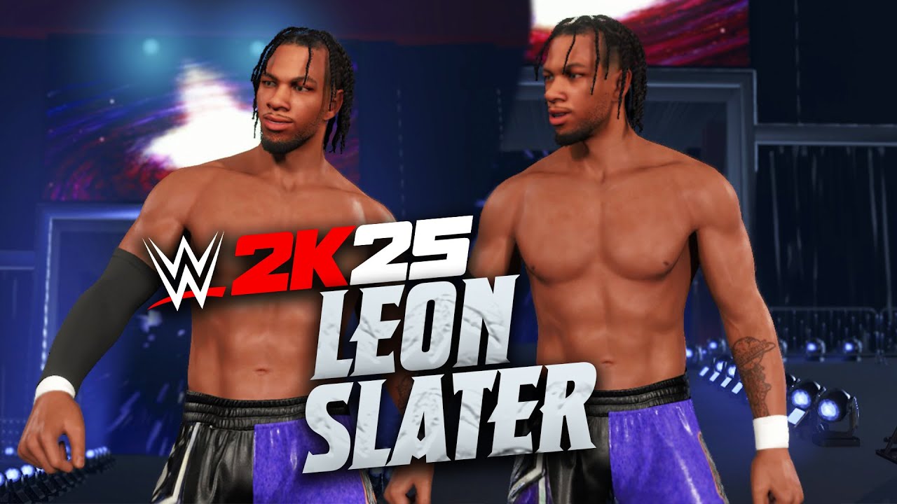 WWE 2K25 LEON SLATER w/Call Name | New WWE 2K25 Mods