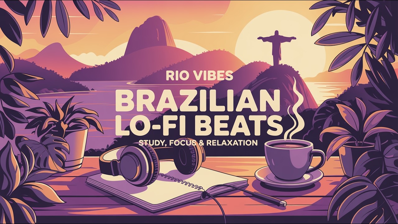 Rio Vibes 🇧🇷 Brazilian Lo-Fi Beats • Bossa Nova Chillhop for Study, Focus & Relaxation