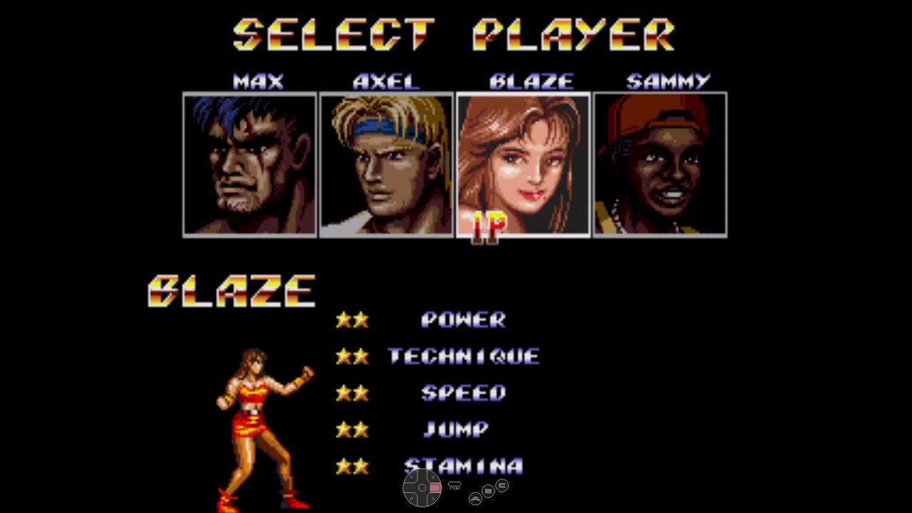 Streets of Rage 2 (Genesis) 1 Credit Clear with Blaze (Mania Difficulty | 1 life start, 5 end)