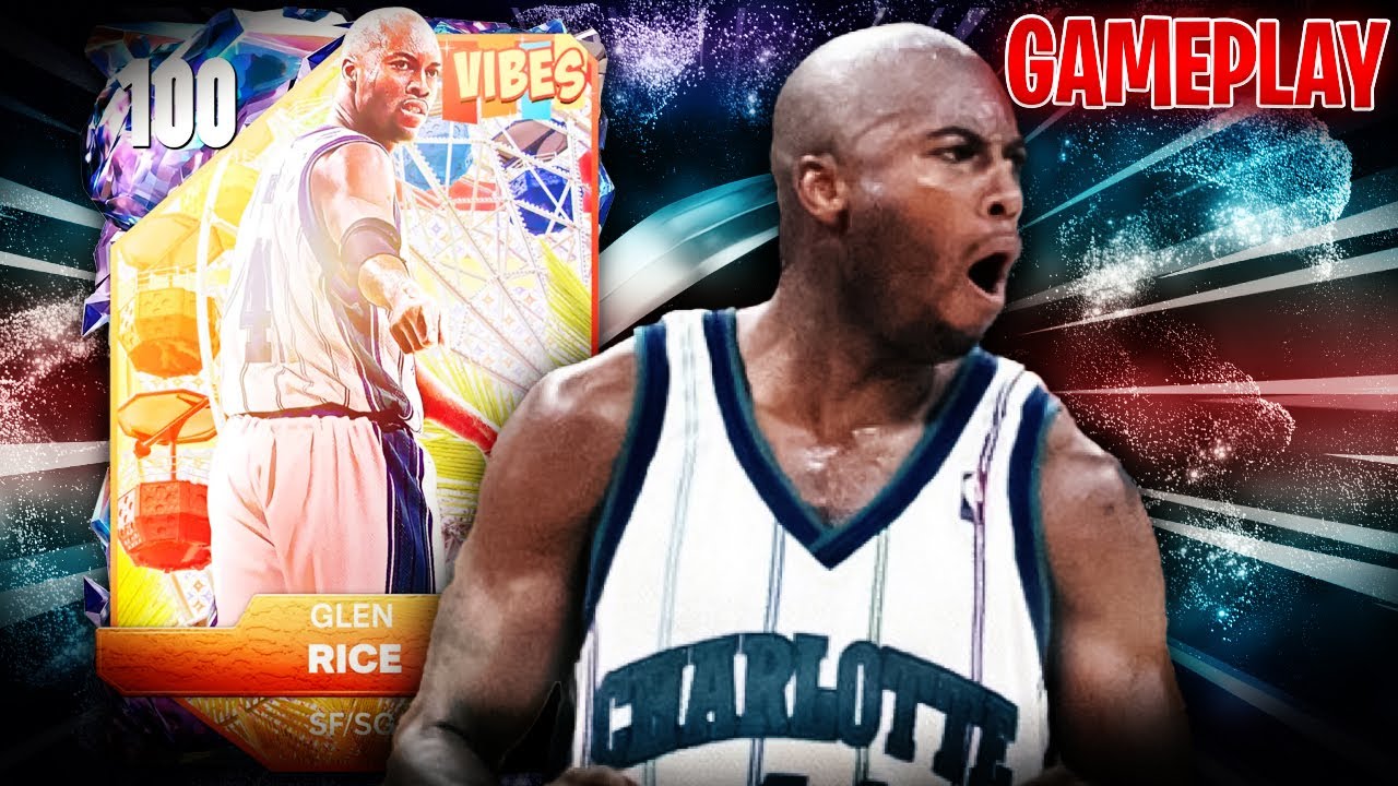 100 OVERALL GLEN RICE GAMEPLAY!! IS GLEN GOATED AGAIN IN NBA 2K25 MyTEAM??