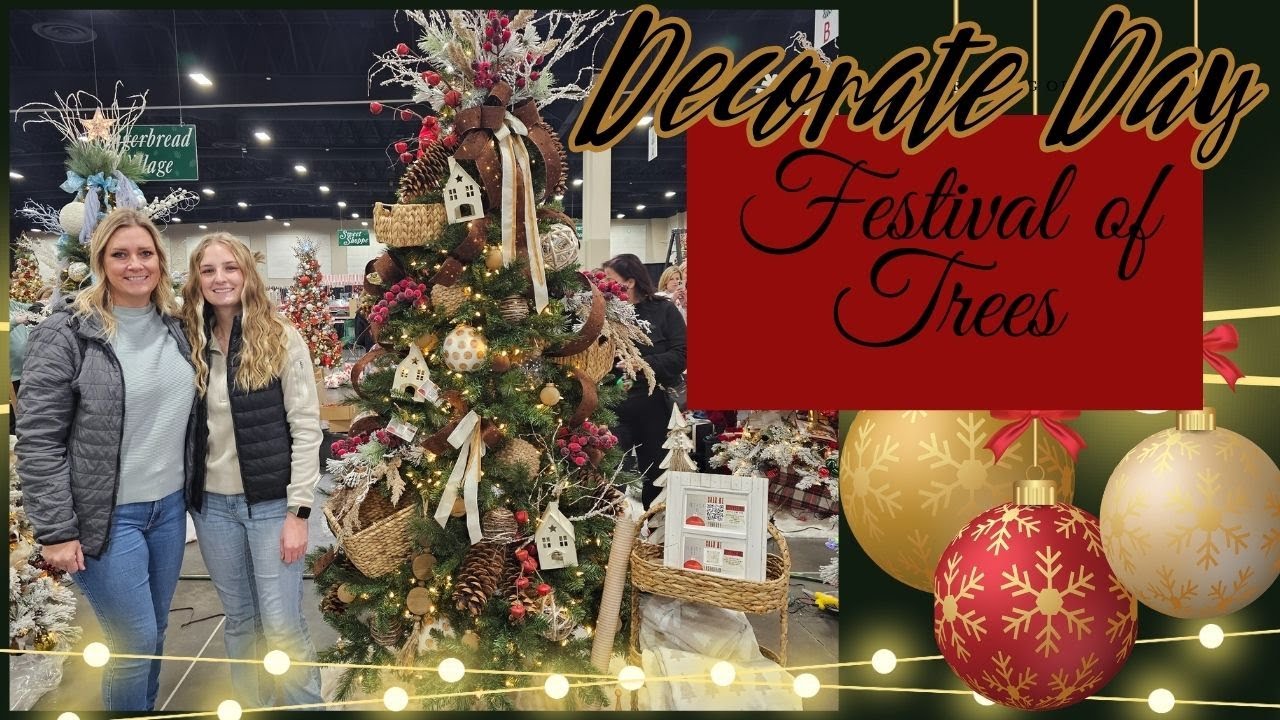 DECORATE DAY | THE FESTIVAL OF TREES 2024 | PRIMARY CHILDRENS HOSPITAL
