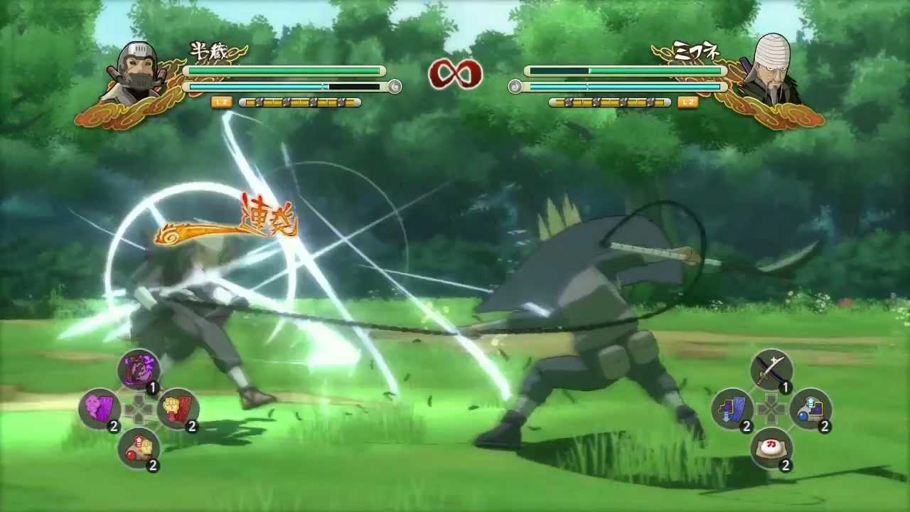Naruto Ultimate Ninja Storm 3 - Hanzo (Reanimation) vs Mifune - Trailer