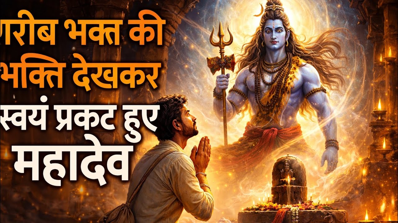 एक भक्त की आस्था ने बदल दी उसकी किस्मत | महादेव की कृपा कथा💟🔱🙏💟💟!Bhakti story🙏🔱