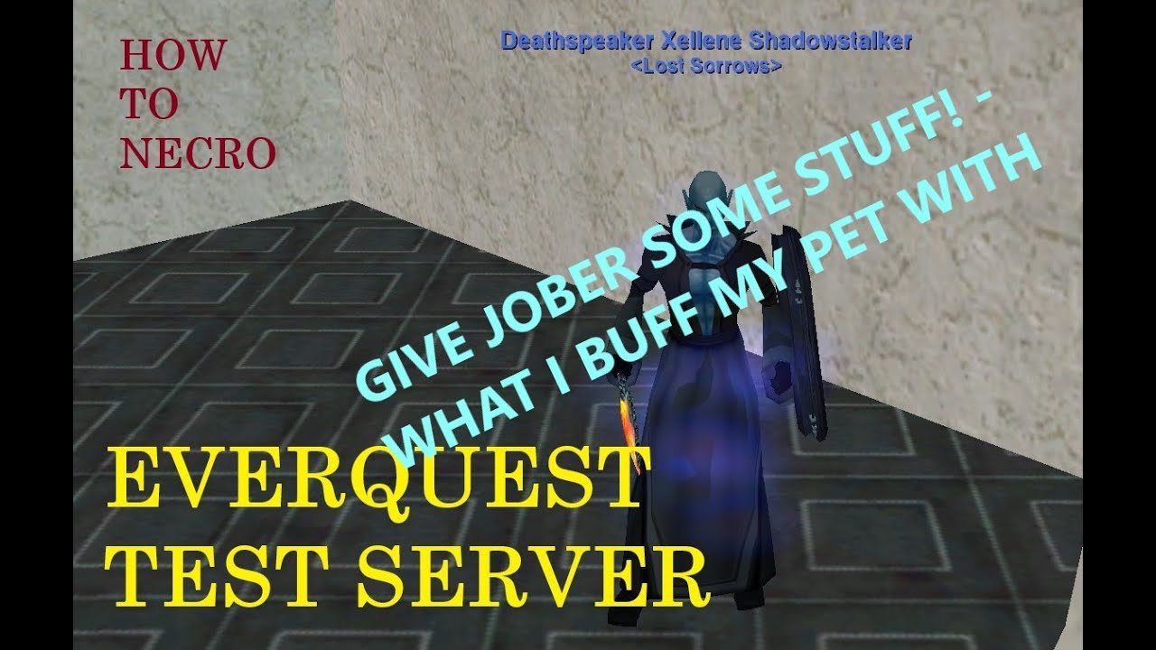 How to EverQuest Necromancer - Gear up Jober for Success!