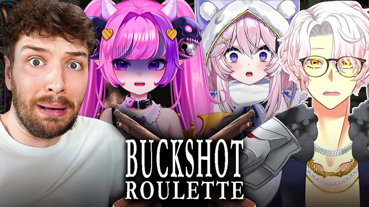 Vein Gang Plays Buckshot Roulette.. ft. Connor, Nyanners, & Aethel