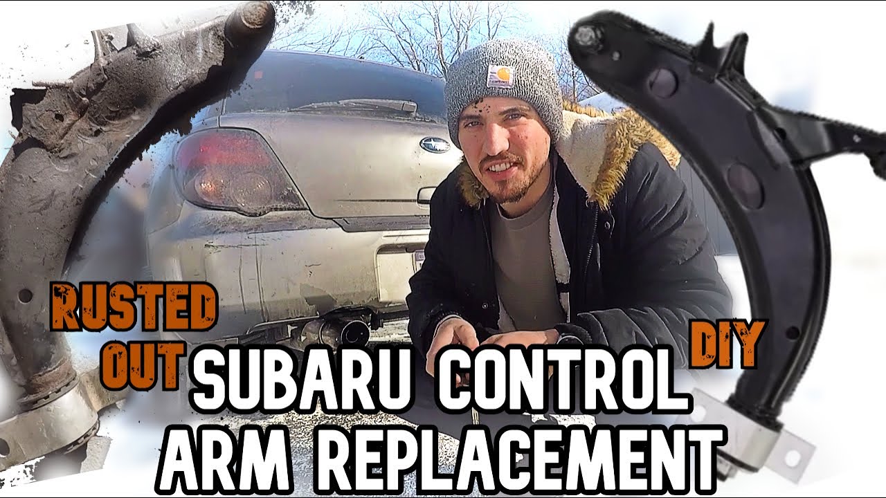 Subaru Lower Control Arm Replacement DIY | SNAPPED PINCH BOLT FIX 