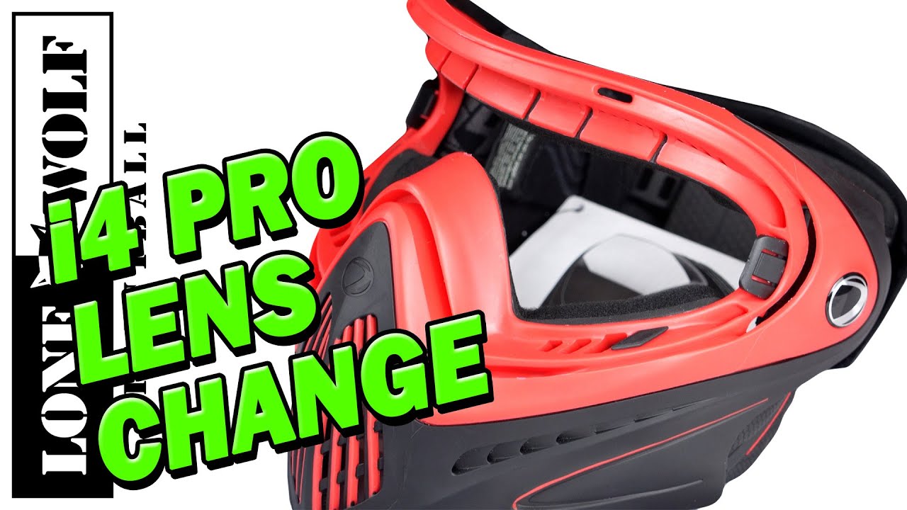 How to Change the Lens on Dye i4 Pro | Lone Wolf Paintball