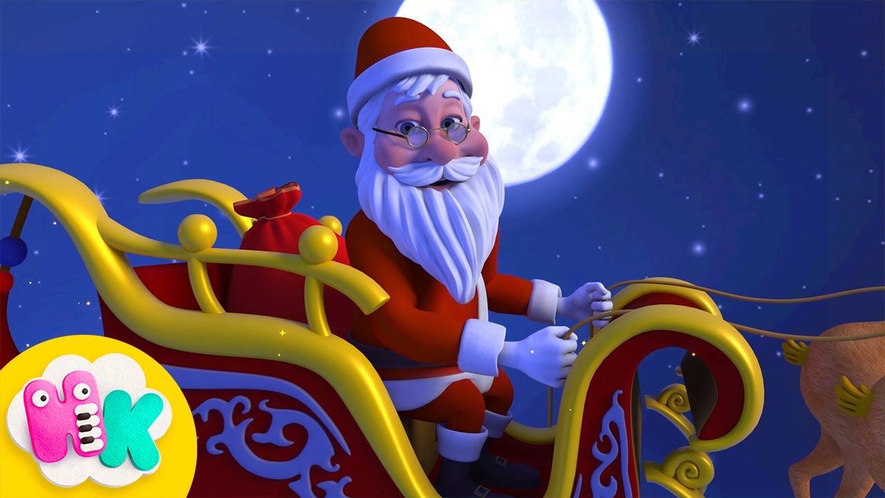 Santa dhe elf&euml;t 🎅 Babadimri per femije 🎄 Kenge krishtlindjesh - HeyKids