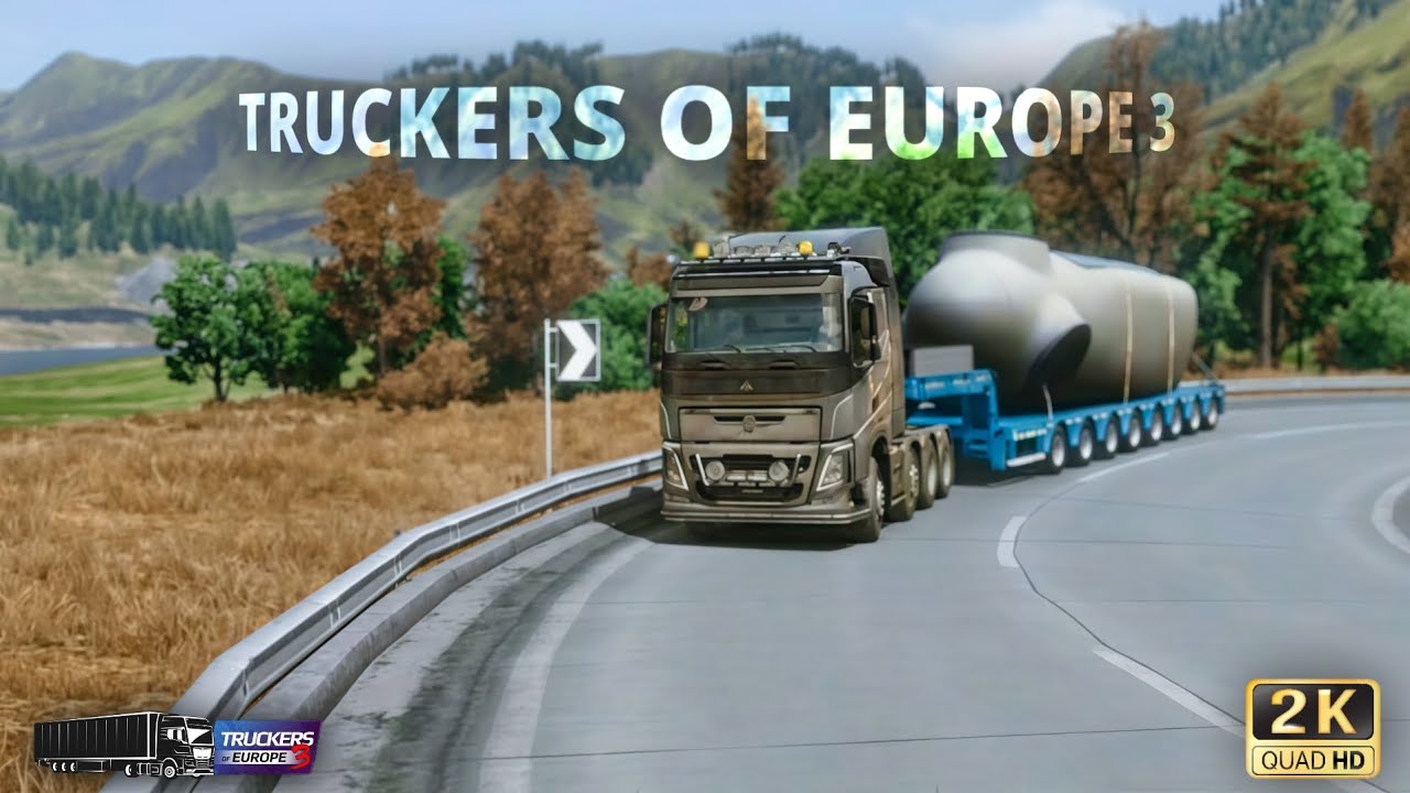 TRUCKERS OF EUROPE 3 - Carga Pesada De Zurich A Tremola | Full Gameplay HD 