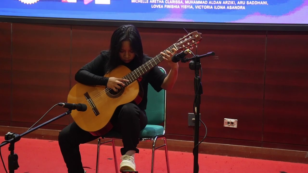 Hujan Fantasy - Final Kompetisi Gitar Klasik Nasional VII 2023 - Vicky