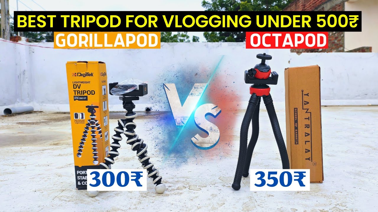 Best Tripod under 500rs for Vlogging and YouTube