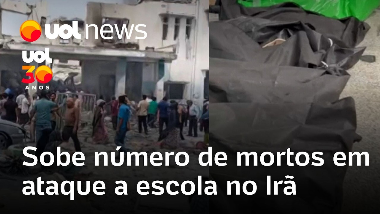 Ataque a escola no Ir&atilde; deixou mais de 80 mortos; v&iacute;timas dos EUA e Israel s&atilde;o meninas de 7 e 12 anos