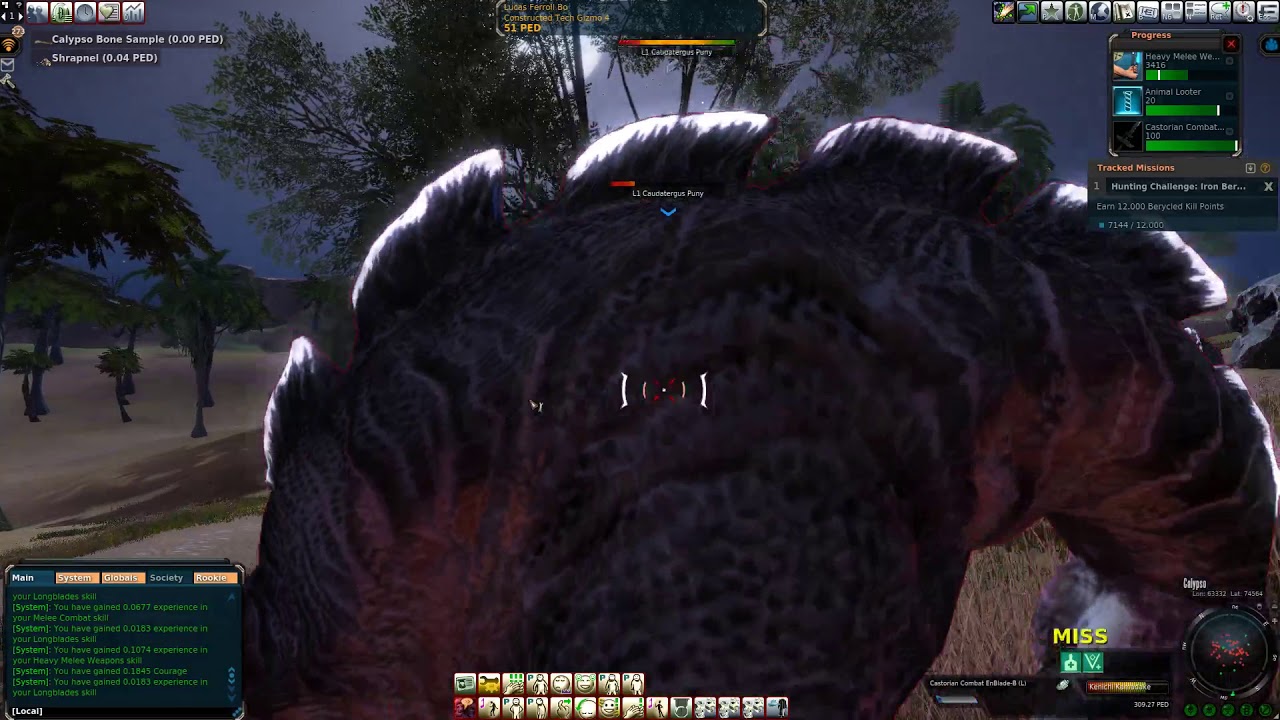Entropia Universe  So You Want to Be a Melee Hunter