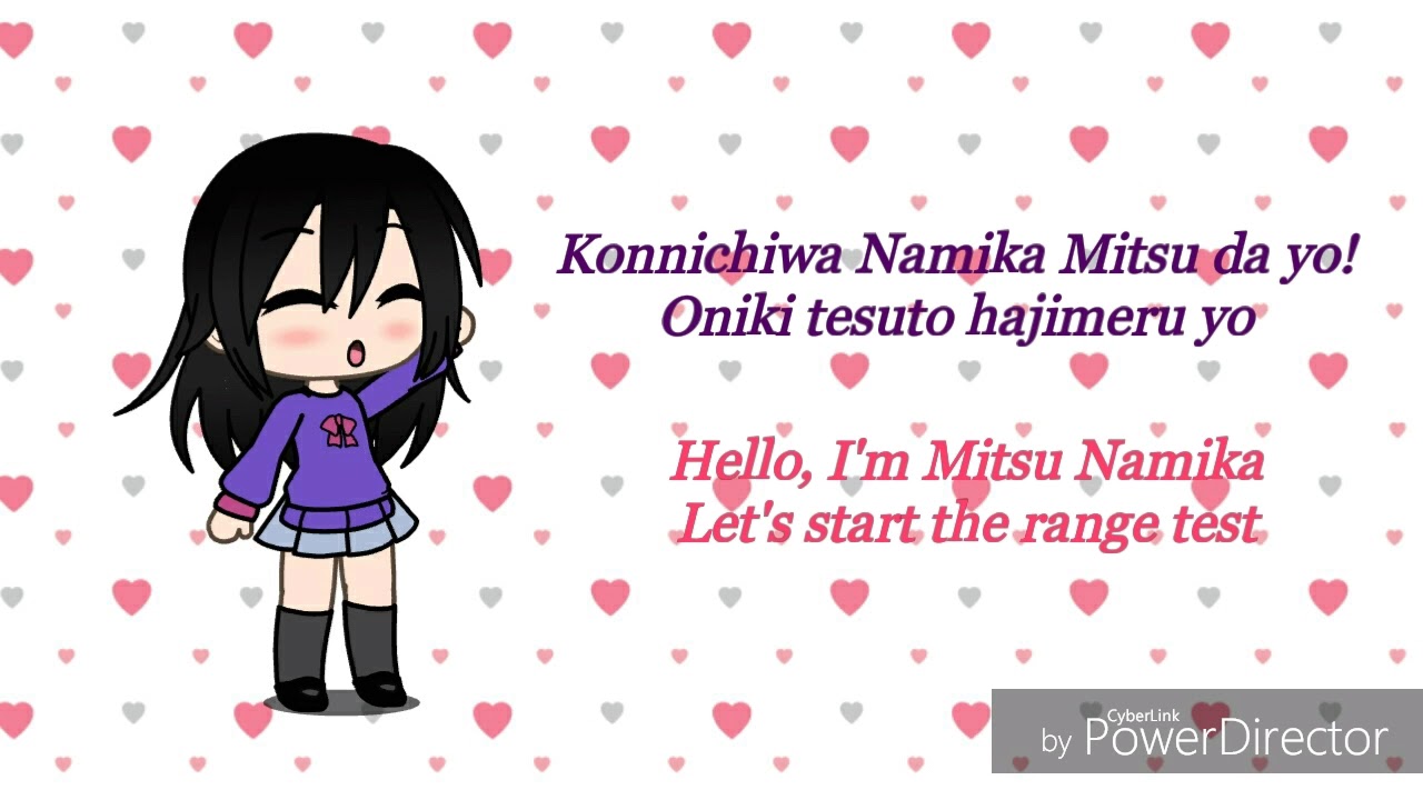 High Range Test (Cover by Mitsu) | Gacha Life Ver