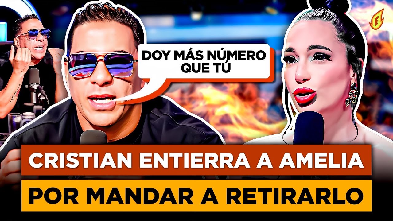 CRISTIAN ASQUEROSEA A AMELIA Y LANZA RETO “LE OFRECE 1 MILLÓN SÍ ELLA DA MÁS NÚMERO QUE ÉL”