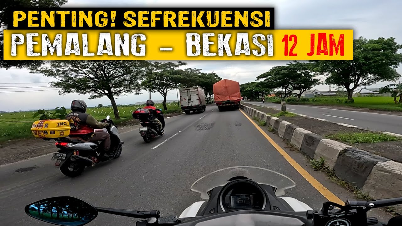 Sefrekuensi Itu Penting! Touring Jauh Bukan Cuma Motor Sama | Pemalang - Bekasi Part 2 Finish