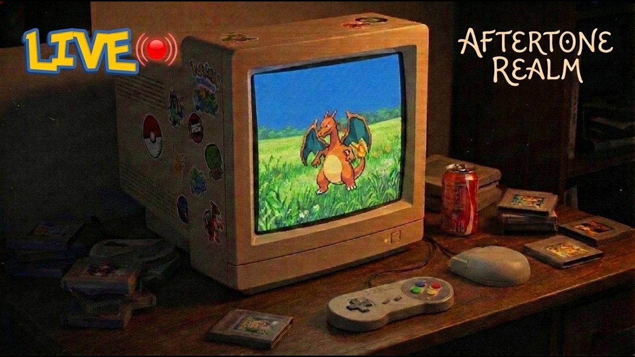Pokémon Retro Lofi 🎮 Chill Beats for Study, Sleep & Nostalgic Gaming | 24/7 Cozy Stream