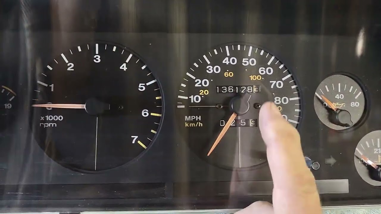Step (21) 1995 ZJ Grand Cherokee - Speedometer and Fuel Gauge Repair 1