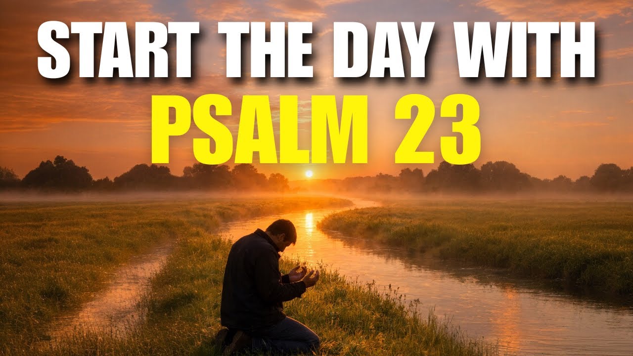 Morning Prayer Based on Psalm 23 | God Will Guide You, Protect You, and You Will Lack Nothing Today