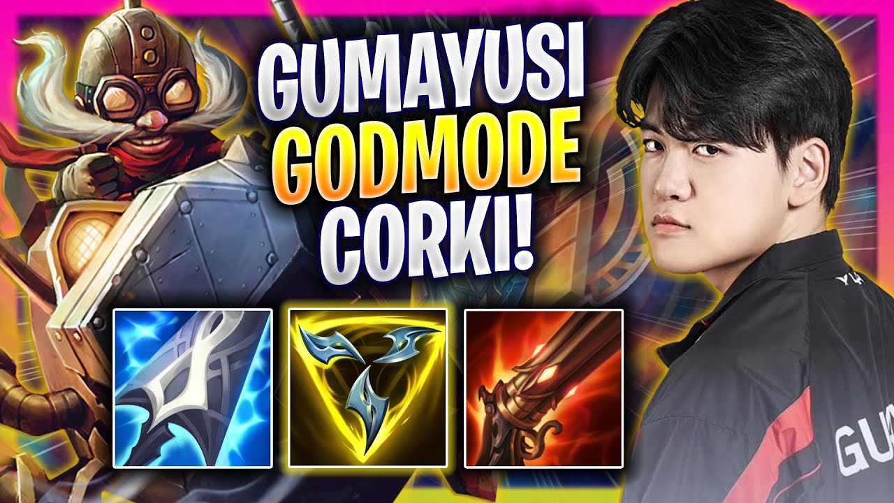 GUMAYUSI LITERALLY GOD MODE WITH CORKI! - T1 Gumayusi Plays Corki ADC vs Lucian! | Season 2024