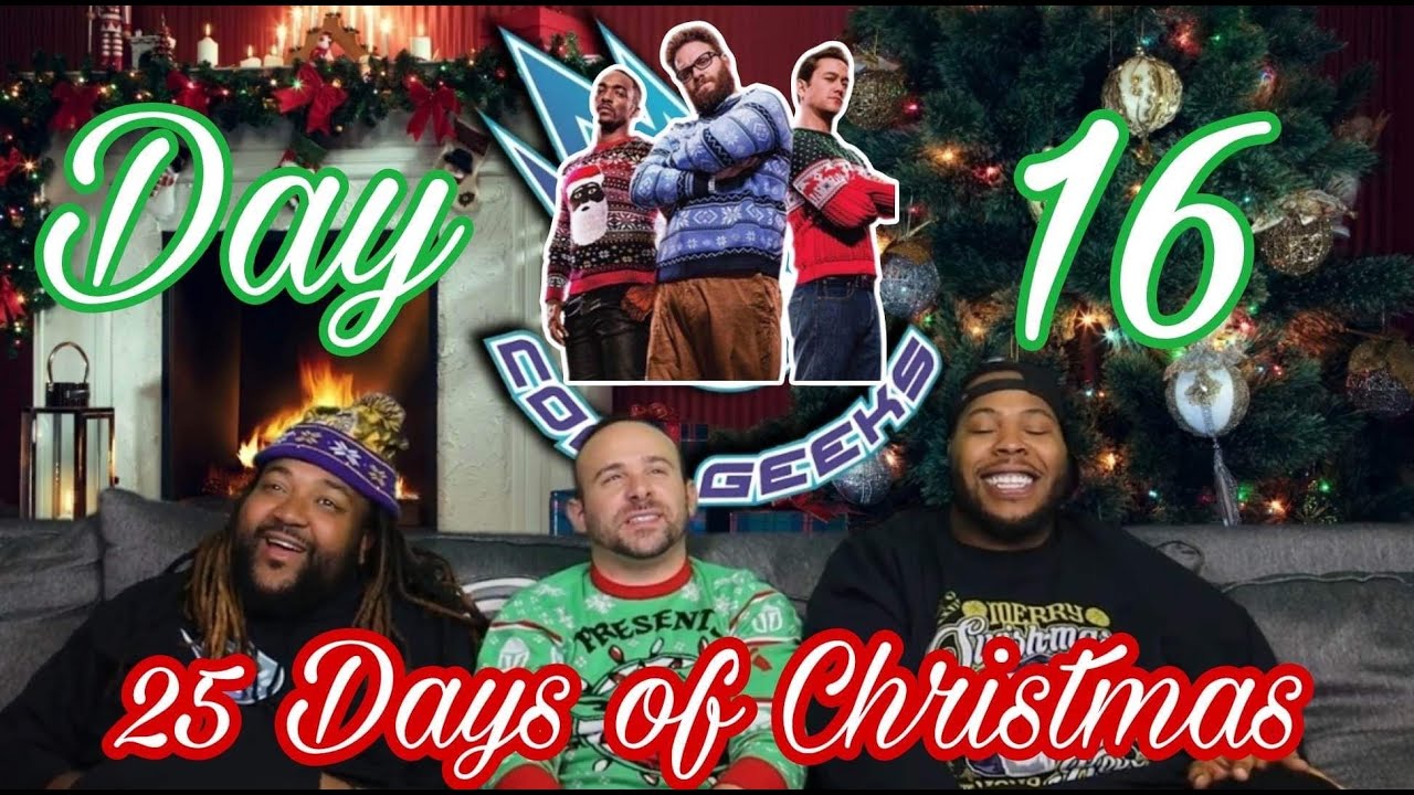Cool Geeks 25 Days of Christmas | Day 16 Trailer Reaction!!! | The Night Before