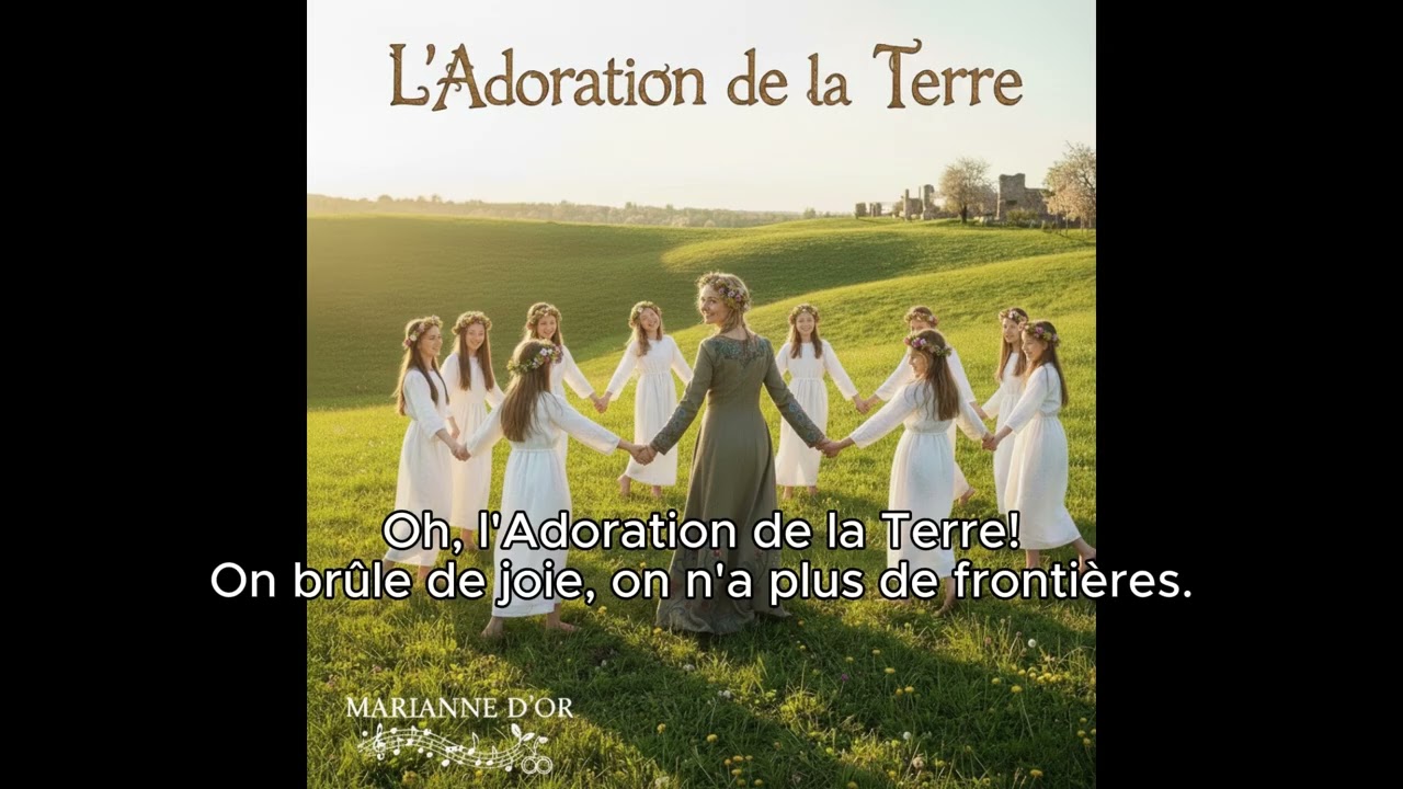 Marianne d'Or - L’Adoration de la Terre (The Worship of the Earth) #france