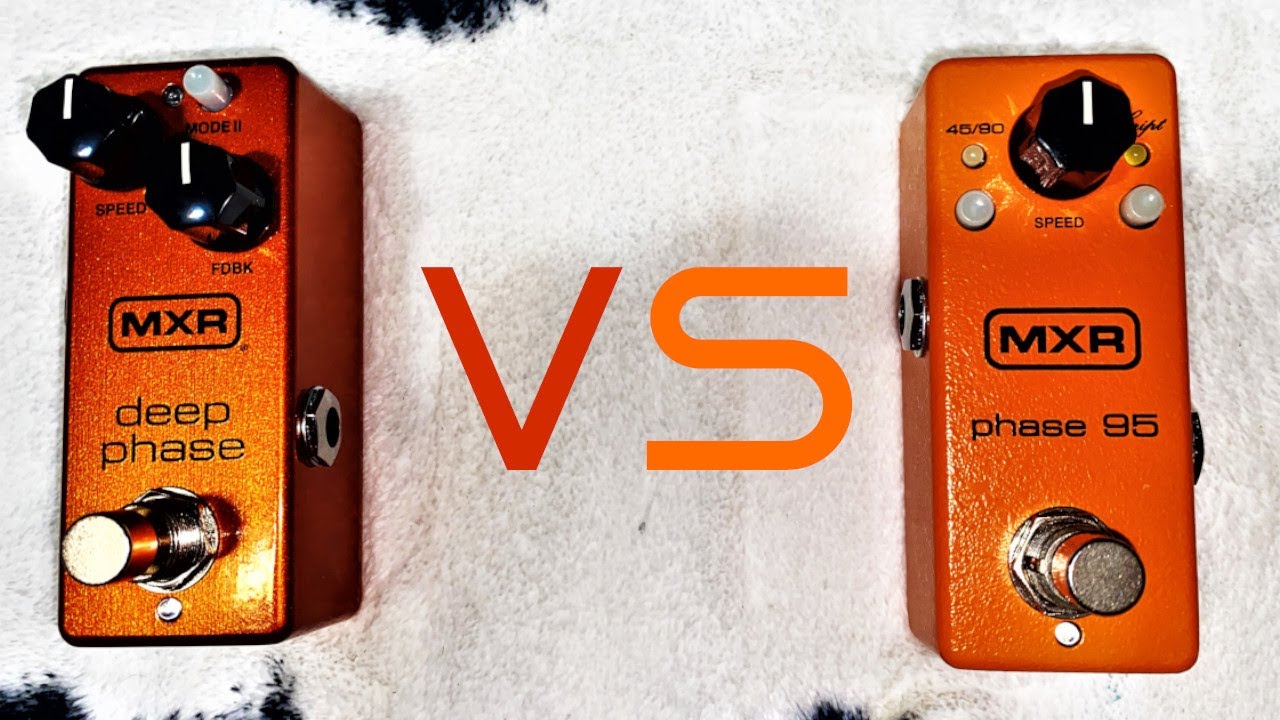 MXR Phaser Shootout - Deep Phase Versus Phase 95