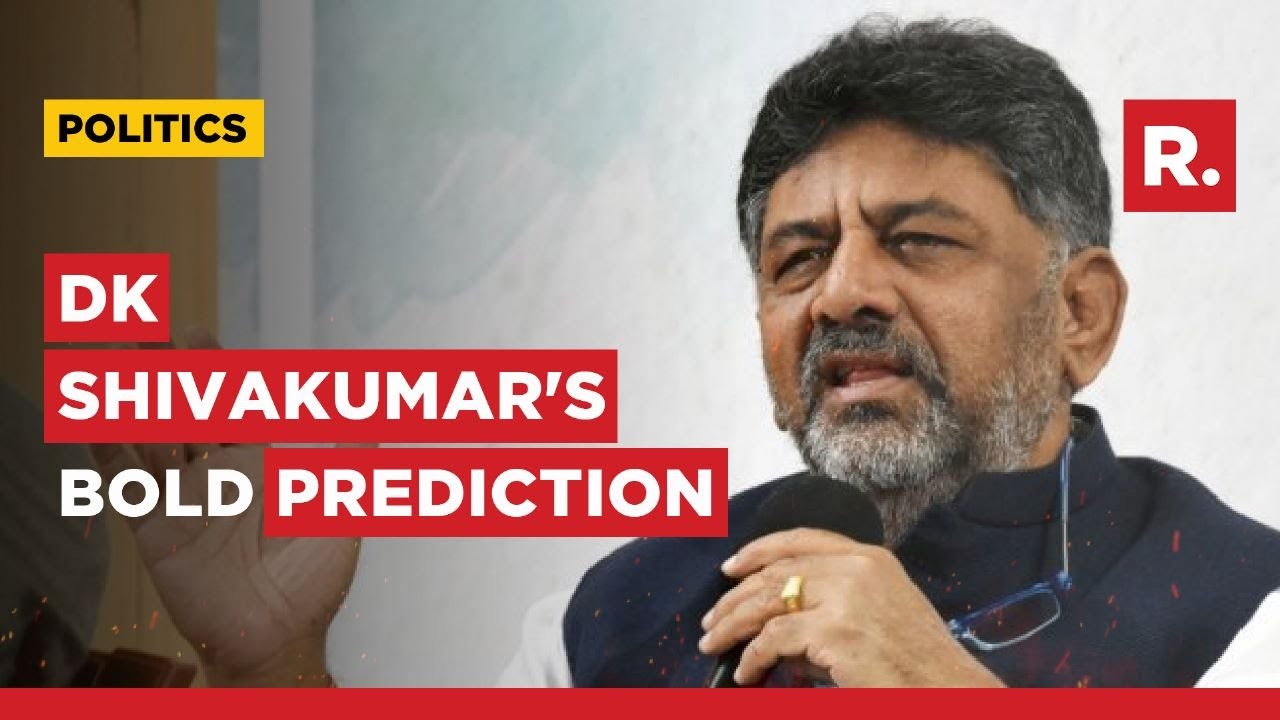 DK Shivakumar makes stunning final prediction for Karnataka Election Results