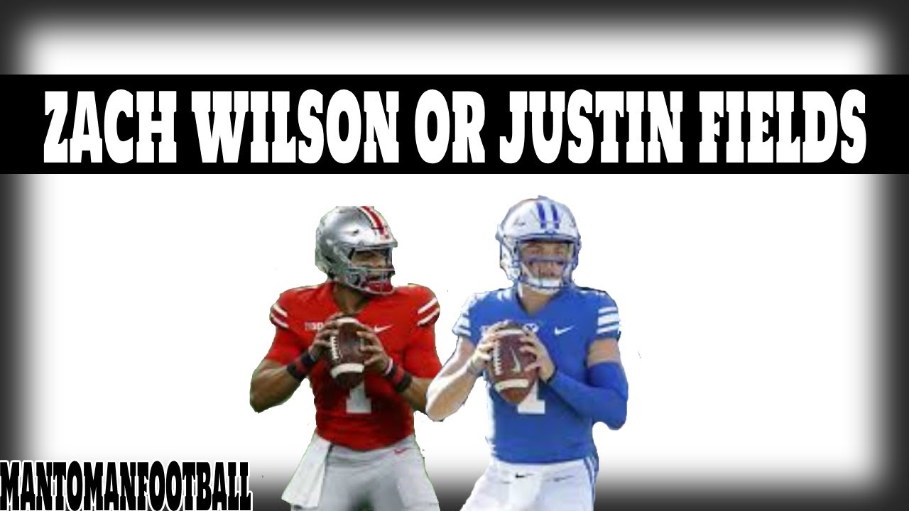 Zach Wilson or Justin Fields?! 2021 NFL Draft! Reaction to Highlights // ManToManFootball