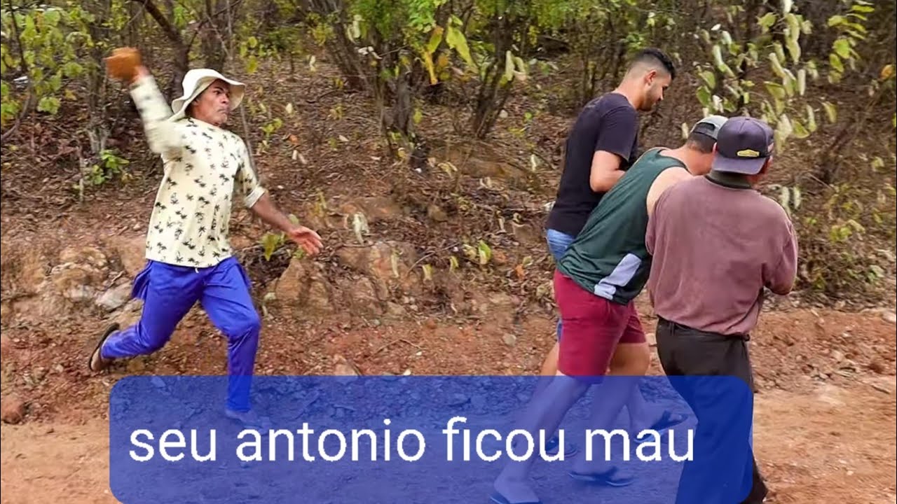 seu antonio deu uma paulada no doutor