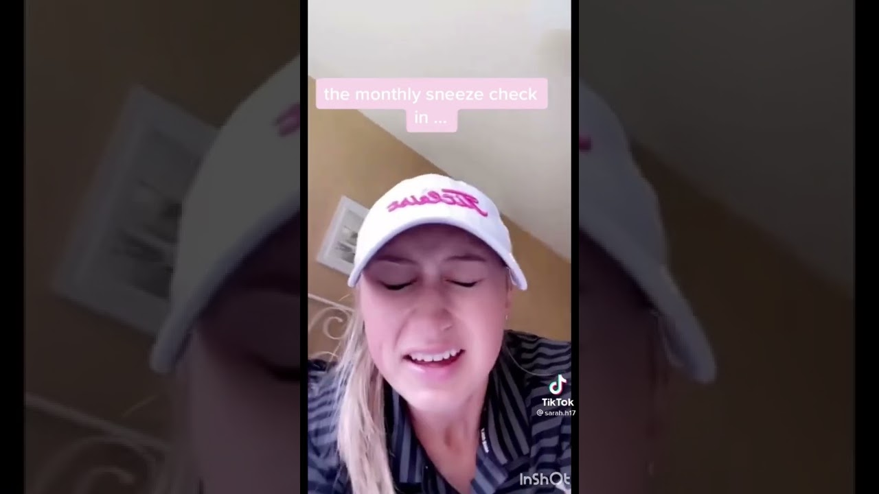 TikTok Sneezing 6