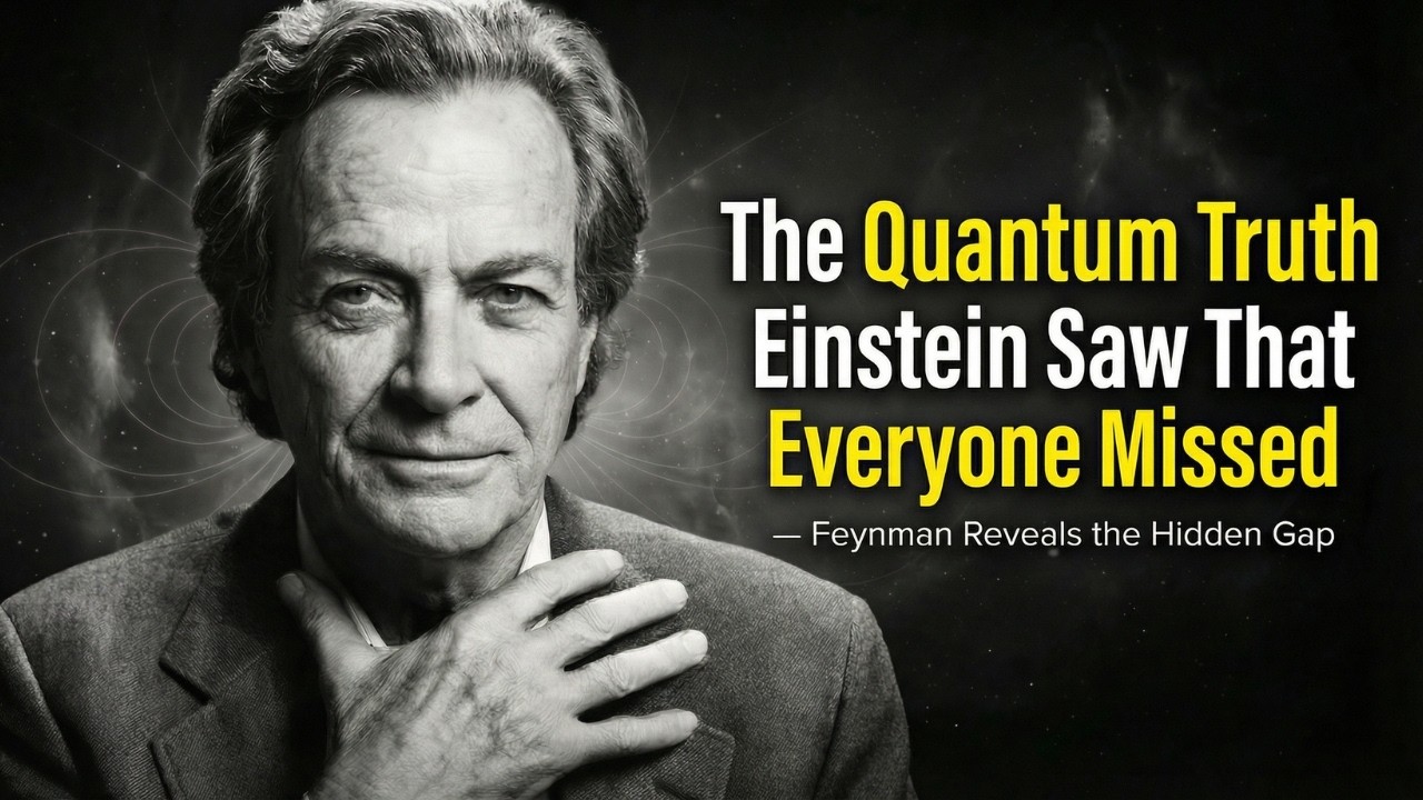 The Quantum Truth Einstein Saw That Everyone Missed | Feynman Reveals the Hidden Gap