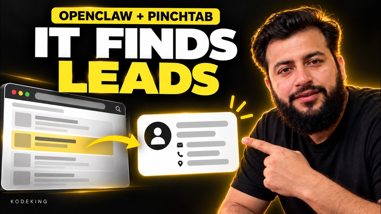 I Automated My Agency Prospecting With AI Openclaw + PinchTab | urdu/hindi
