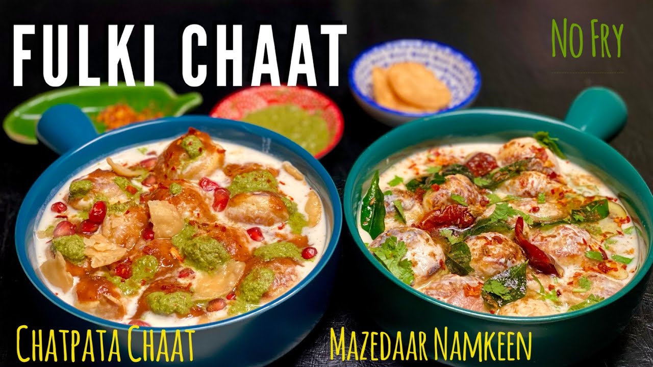Fulki Chaat Recipe - Dahi Puri Chaat Recipe | Dahi Phulki Chaat Recipe by Chef Meghna